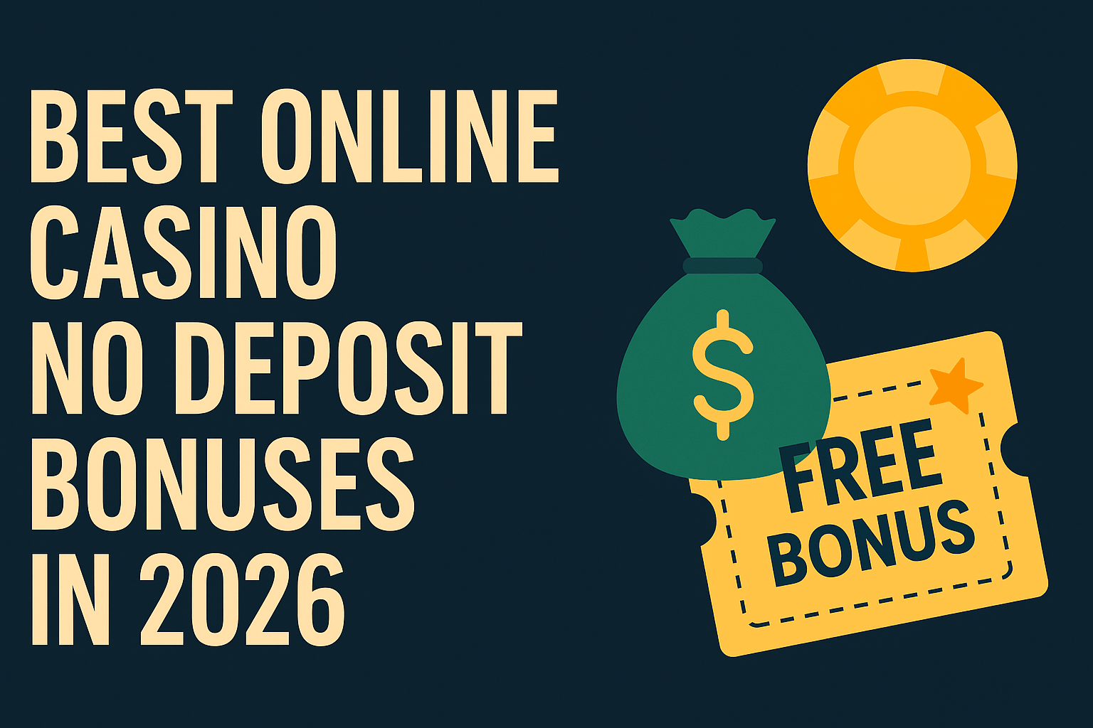 Best No Deposit Bonuses 2026