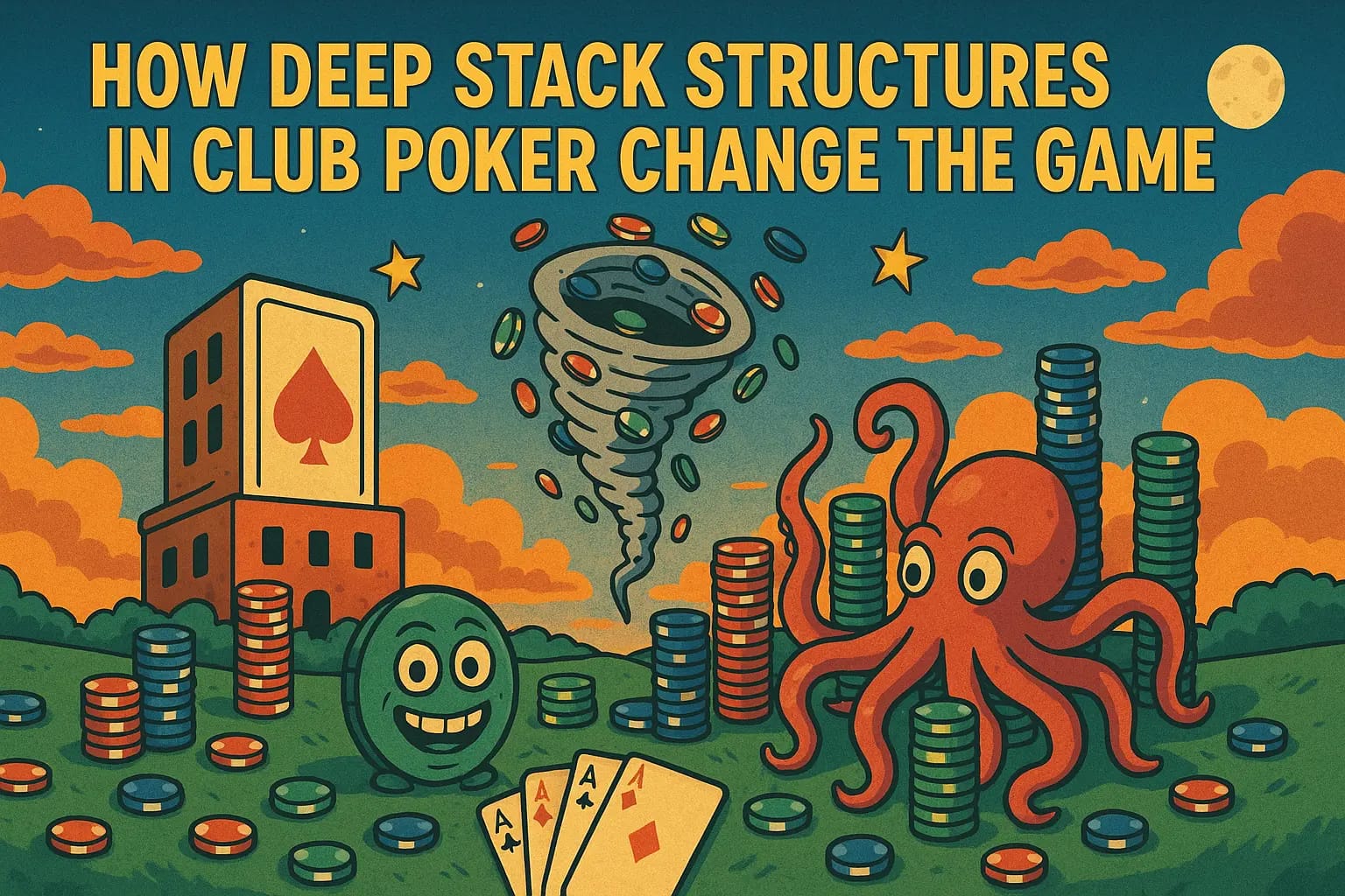 Deep Stack Structures in Club Poker | Bluffing Monkeys